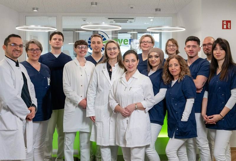 Das Team von eyemed Berlin